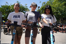 Load image into Gallery viewer, FELIZ Tee (CROPPED TOP)