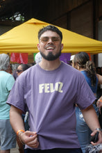 Load image into Gallery viewer, FELIZ Tee PURPLE