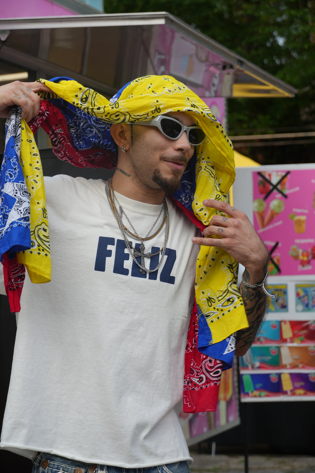 FELIZ Tee NATURAL