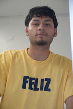 Load image into Gallery viewer, FELIZ Tee YELLOW
