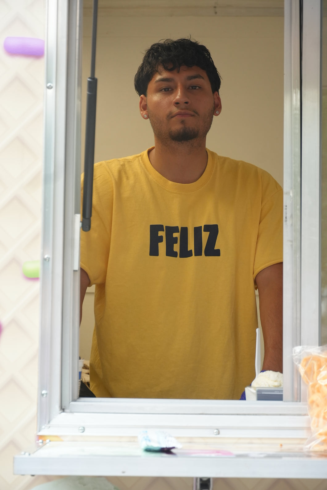 FELIZ Tee YELLOW