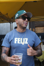 Load image into Gallery viewer, FELIZ Tee NAVY
