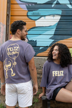 Load image into Gallery viewer, FELIZ Tee PURPLE
