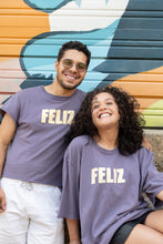 Load image into Gallery viewer, FELIZ Tee PURPLE
