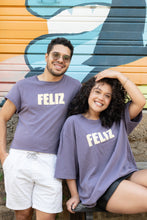 Load image into Gallery viewer, FELIZ Tee PURPLE

