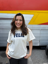 Load image into Gallery viewer, FELIZ Tee NATURAL
